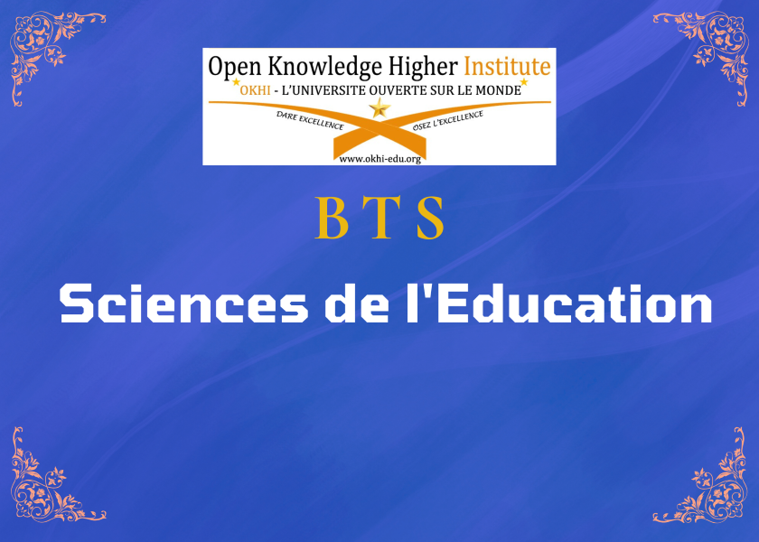 Le BTS en Sciences de l’Éducation d’OKHI, tremplin vers la compétence